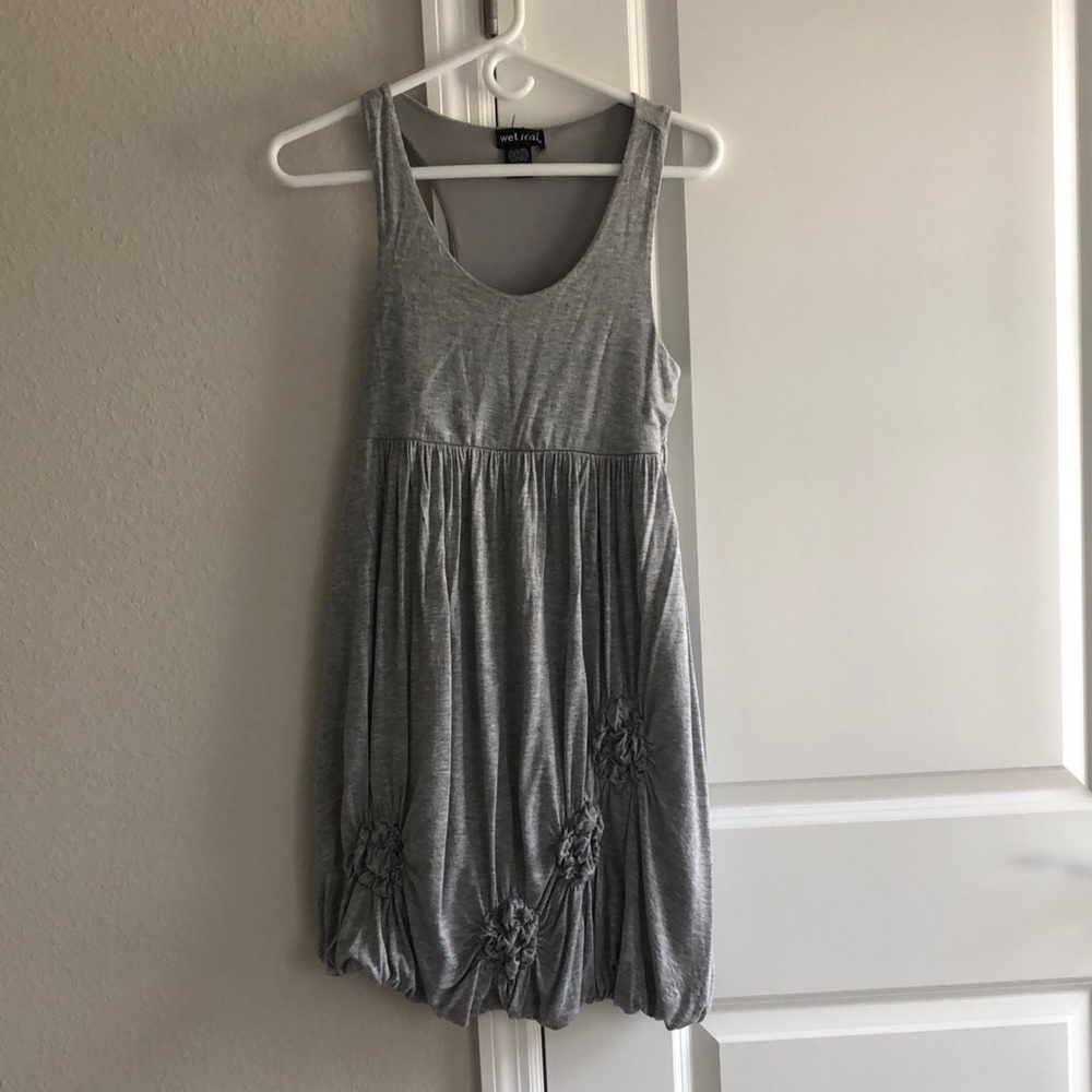 Flower racer back dress